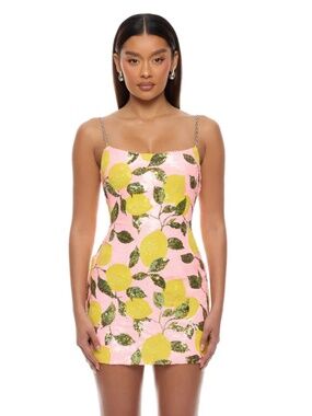 Life of Lemons Sequin Mini Dress